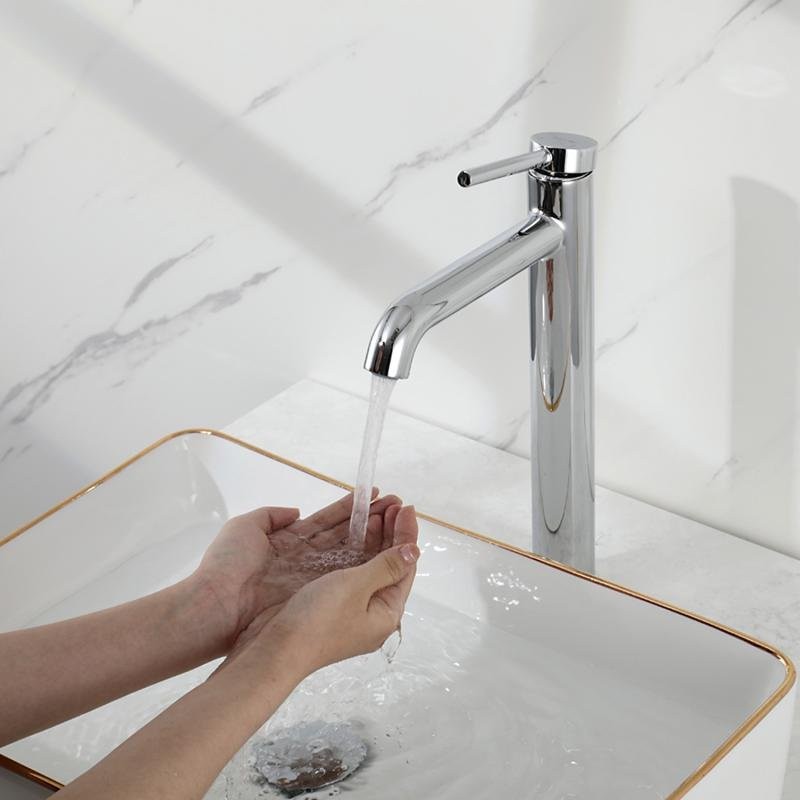 Смеситель для раковины Gappo G06 G1006-2 хром