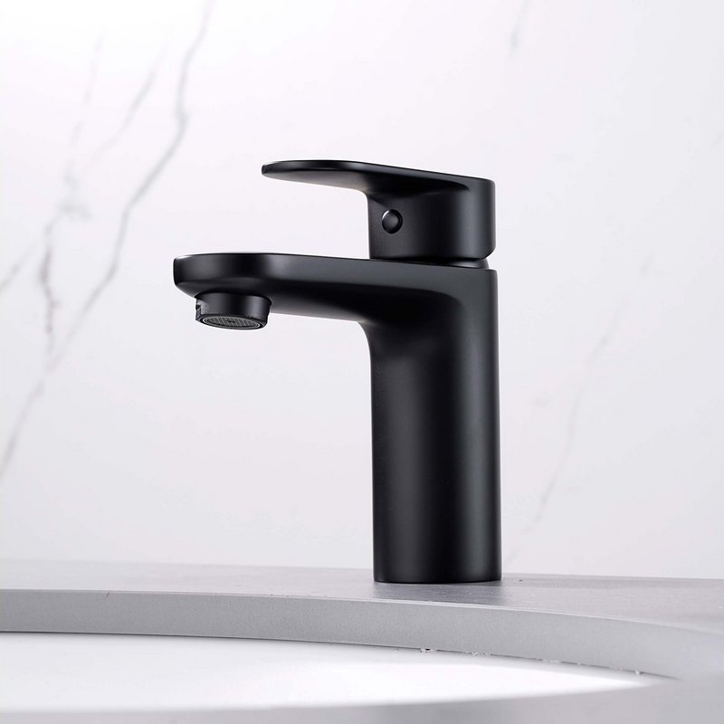 Смеситель для раковины AQUATEK Ника AQ1810MB черный матовый