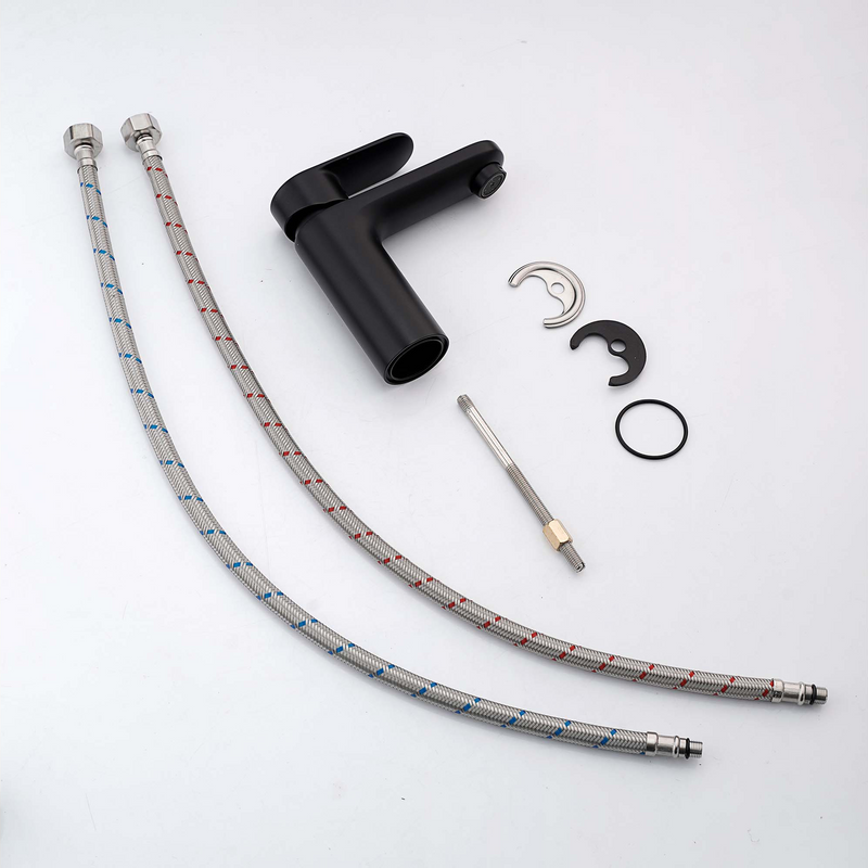 Смеситель для раковины AQUATEK Ника AQ1810MB черный матовый