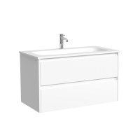 Тумба с раковиной Sancos Snob T 90 подвесная, bianco, раковина СN7019wx