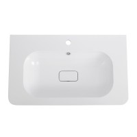 Тумба с раковиной Cezares Relax 80 дуб карамельный, раковина Cezares CZR-800/480-LV-MR-NV