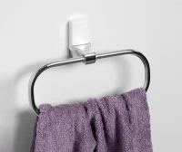 Полотенцедержатель Wasserkraft Leine White K-5060