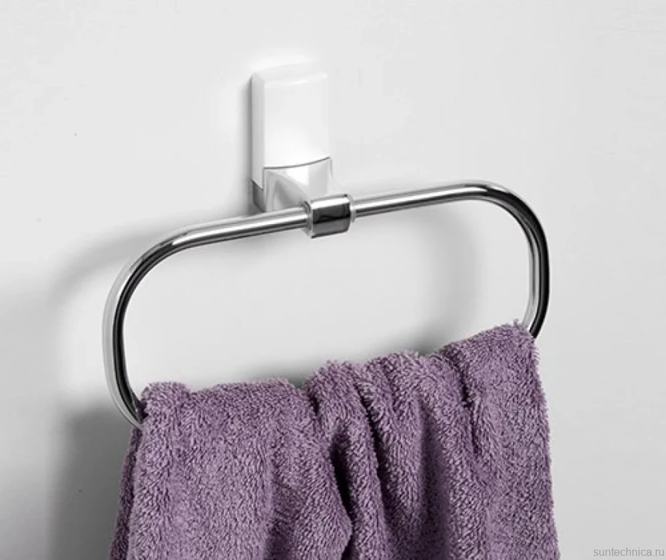 Полотенцедержатель Wasserkraft Leine White K-5060