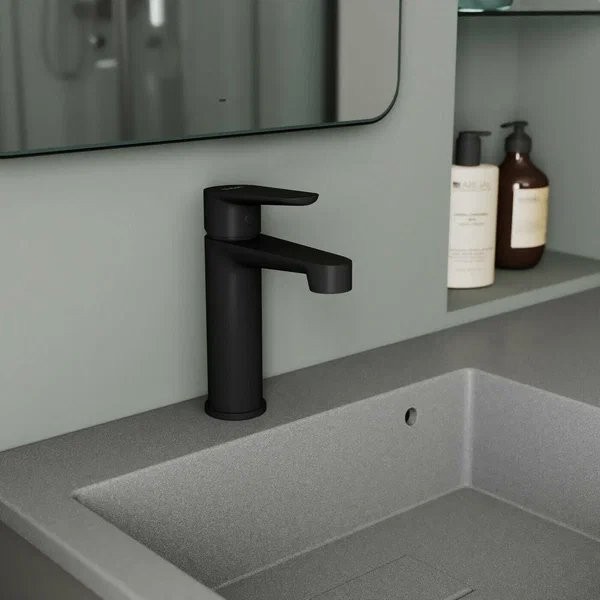 Смеситель для раковины D&K Bayern.München DA1562105 черный