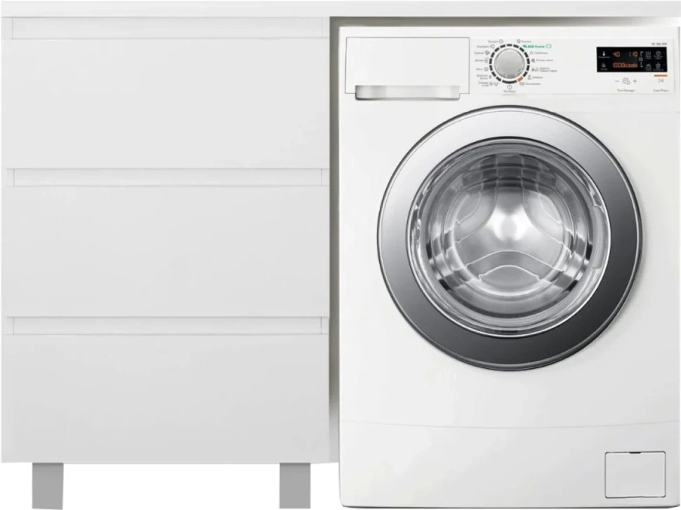 Мебель для ванной комнаты Эстет Dallas Luxe 140 L напольная, 3 ящика, зеркало DIWO Элиста