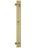 Полотенцесушитель водяной Сунержа Терция Pro 03-0444-1210 120x15 см, глянцевое золото, I-образный