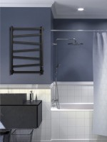 Полотенцесушитель электрический Indigo Element LCEEPF80-50BRRt черный муар