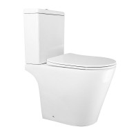 Унитаз-компакт напольный AZARIO Flin AZ-1363C глянцевый белый