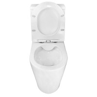 Унитаз-компакт напольный AZARIO Flin AZ-1363C глянцевый белый