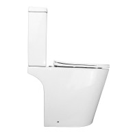 Унитаз-компакт напольный AZARIO Flin AZ-1363C глянцевый белый