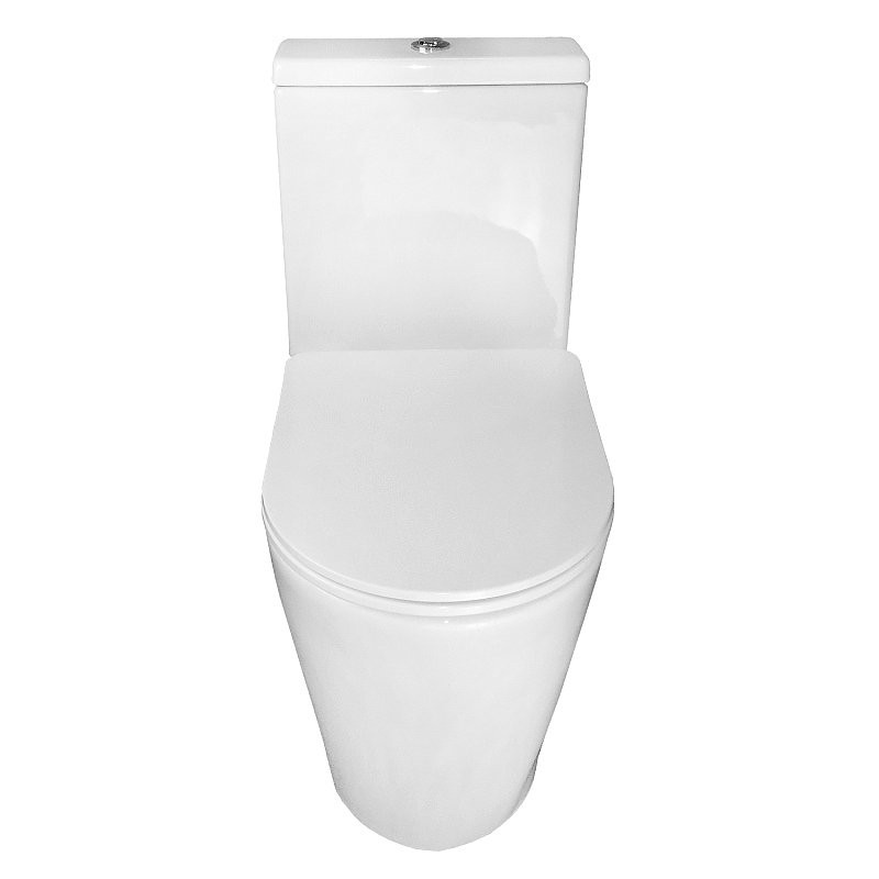 Унитаз-компакт напольный AZARIO Flin AZ-1363C глянцевый белый