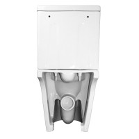 Унитаз-компакт напольный AZARIO Flin AZ-1363C глянцевый белый