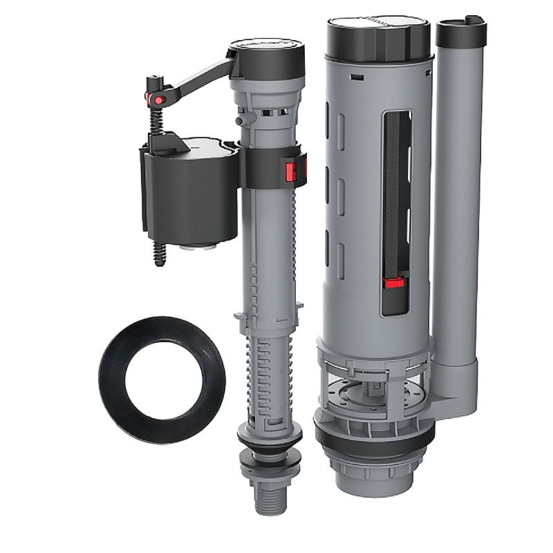 Унитаз-компакт напольный AZARIO Flin AZ-1363C глянцевый белый