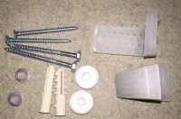 Унитаз-компакт напольный AZARIO Flin AZ-1363C глянцевый белый