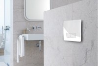Система инсталляции для унитазов beWash Neox BW74, P04W с кнопкой смыва, белая