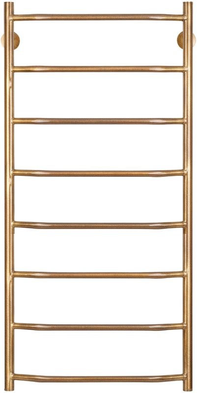 Полотенцесушитель водяной Secado Агата 1 105x55 см, бронза, лесенка, латунь