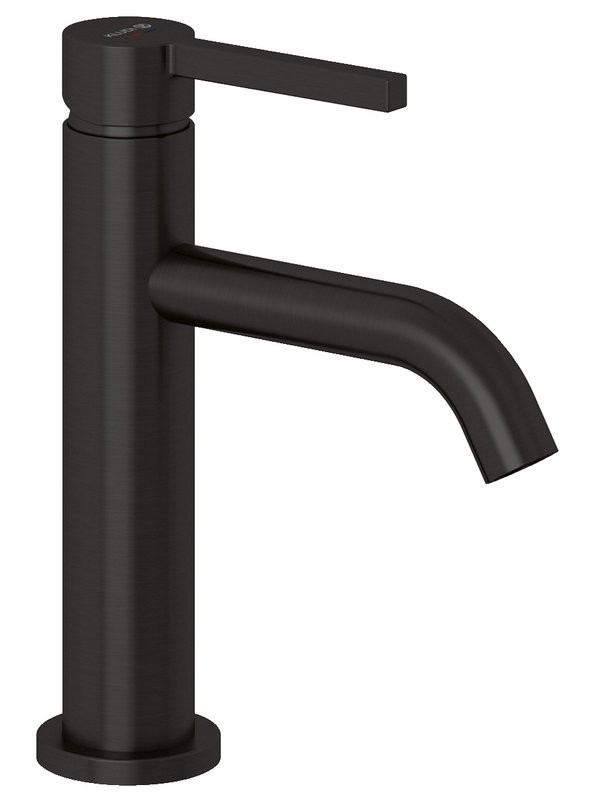 Смеситель для раковины Kludi Nova Fonte Pura 20028N215 оружейная сталь PVD