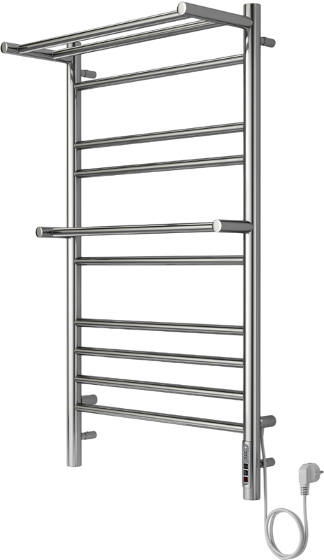 Полотенцесушитель электрический AQUATEK Альфа П10 50x90 хром