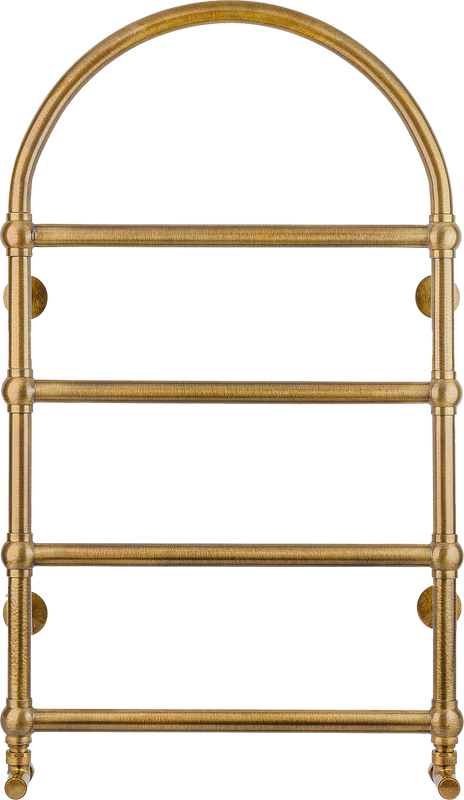 Полотенцесушитель водяной Secado Римини 4603777477240 85x55 см, бронза, лесенка, латунь