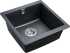 Комплект  Мойка кухонная Paulmark Brilon PM104546-BLM черный металлик + Смеситель для кухни Paulmark Wetter We213030-418 черный металлик