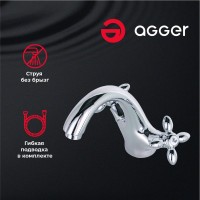Смеситель для раковины Agger Retro Retro A1902100 для раковины