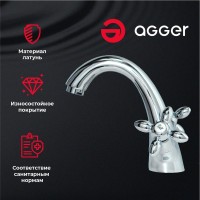 Смеситель для раковины Agger Retro Retro A1902100 для раковины