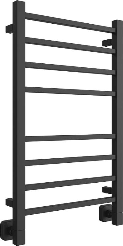 Полотенцесушитель водяной Двин L plaza 80/50 К8 черный матовый