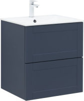 Тумба с раковиной Aquanet Терра 60 подвесная, маренго