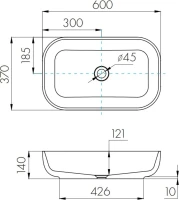 Мебель для ванной комнаты AQUATON Либерти 75 со столешницей белый глянец, раковина Лола 60