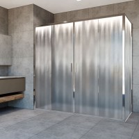Душевой уголок Vincea Garda VSR-1G28017CH 170x80 см, профиль хром, стекло шиншилла