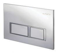 Комплект 3 в 1 Унитаз подвесной Esbano Azalea ESUPAZALBM + Инсталляция Fram + Кнопка ESINPRK12SC цвет глянцевый хром