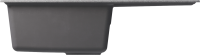 Мойка кухонная Mixline ML-GM31 графит