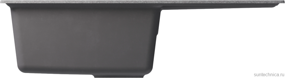 Мойка кухонная Mixline ML-GM31 графит