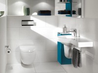 Унитаз подвесной Villeroy & Boch Subway 2.0 5614A101 + Крышка-сиденье Villeroy & Boch Subway 2.0 9M68 S101 с микролифтом, петли хром