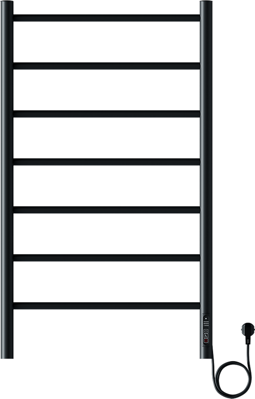 Полотенцесушитель электрический EL-TERM Лион П7 50х90 матовый черный