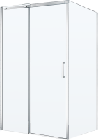 Душевой уголок BelBagno Acqua -AH-1-140/90-C-Cr профиль хром