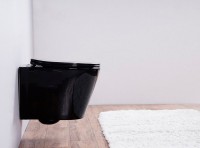 Унитаз подвесной Esbano Clavel ESUPCLAVB чёрный глянец