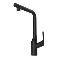 Смеситель для кухни Domaci Римини D569218BK черный