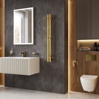 Полотенцесушитель электрический EWRIKA Пенелопа P2 120, золото