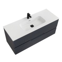 Тумба с раковиной Cezares Duet 120 grafito, раковина Cezares CZR-8095-120