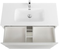 Мебель для ванной комнаты BelBagno Kraft 100 напольная, bianco opaco, раковина BB1000ETL
