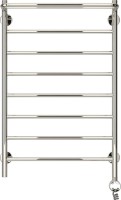 Полотенцесушитель электрический Стилье Формат 20 00520-8050 85x55 см, подключение справа, без покрытия, лесенка, с полкой