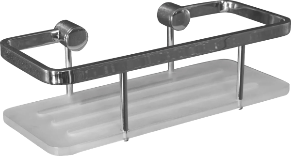 Полка Bemeta Cytro 146208406 для душа, белый акрил