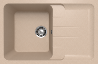 Мойка кухонная Ulgran Quartz Gerda 780 десерт + дозатор UQ 01 десерт Мойка кухонная Ulgran Quartz Gerda 780 десерт + дозатор UQ 01 десерт