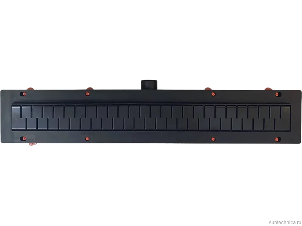 Душевой трап (лоток) Veconi Medium B 450 черный матовый