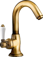 Смеситель для раковины Nicolazzi Cinquanta 3454BZ76C бронза Смеситель для раковины Nicolazzi Cinquanta 3454BZ76C бронза