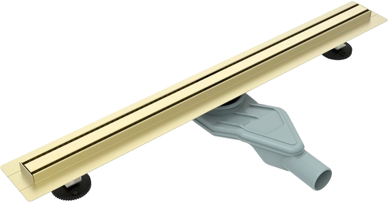 Душевой трап (лоток) Esbano Slim Side 60 cм, матовое золото