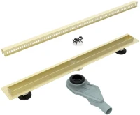 Душевой трап (лоток) Esbano Slim Side 60 cм, матовое золото