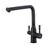 Смеситель для кухни Frap F4396-36 черный