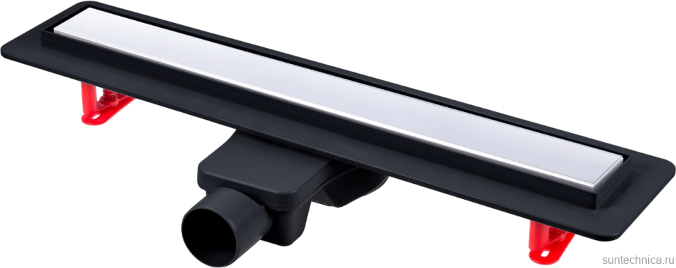 Душевой трап (лоток) Berges Optim Line 090508 80 см, матовый хром